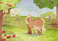 Mommy and Baby Horse